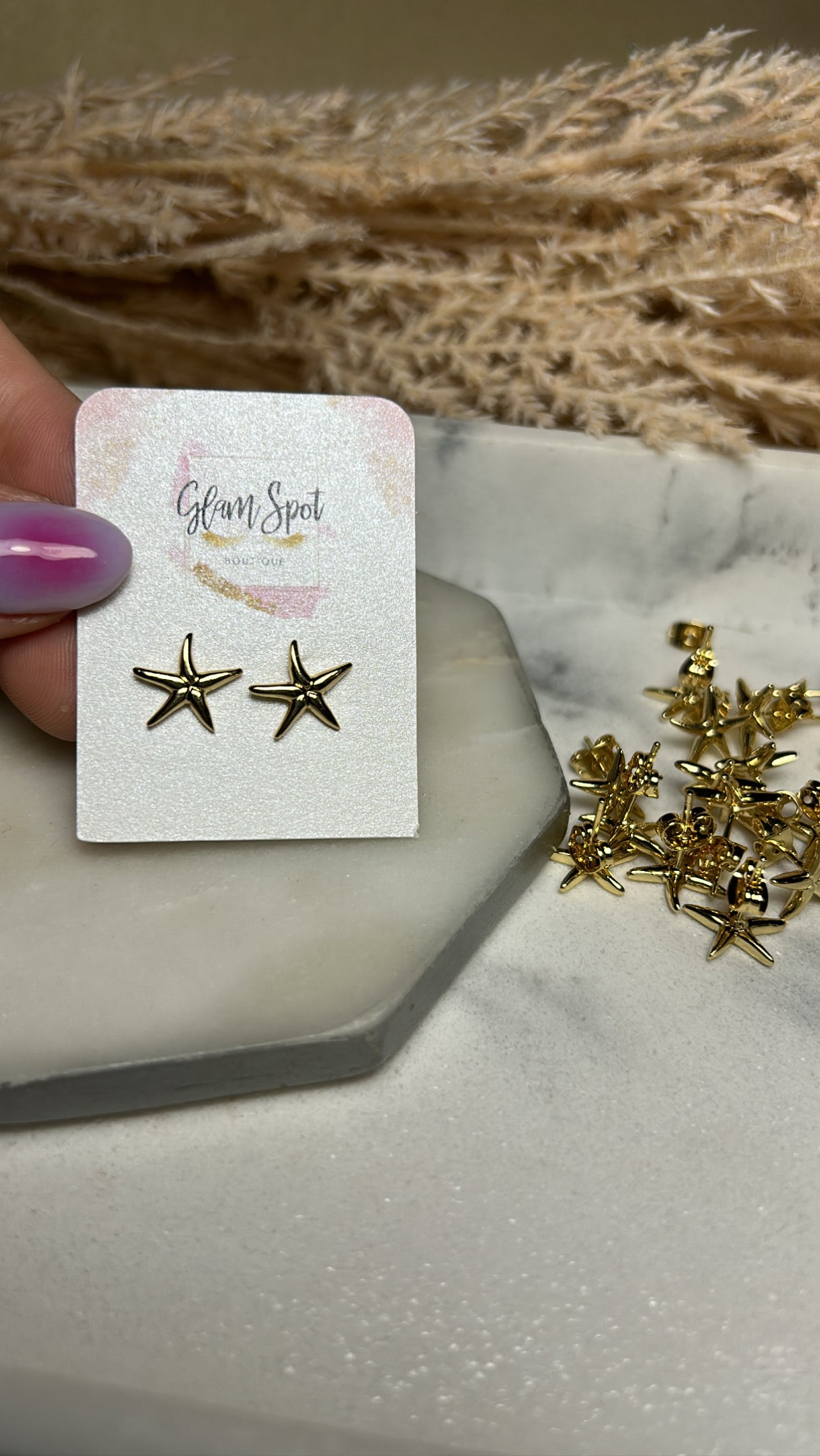 STAR FISH STUDS