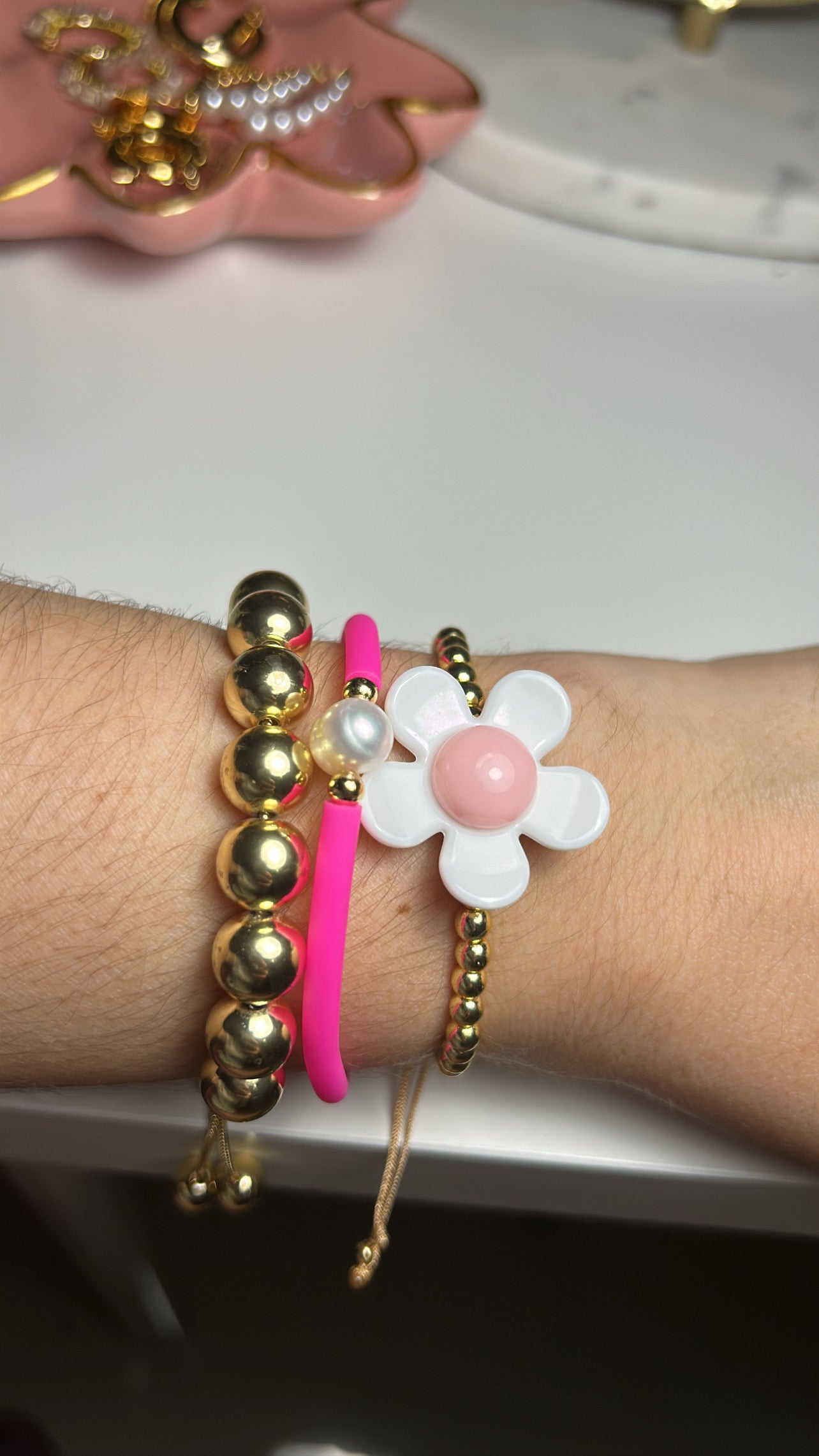 DAISY GOLD BRACELET