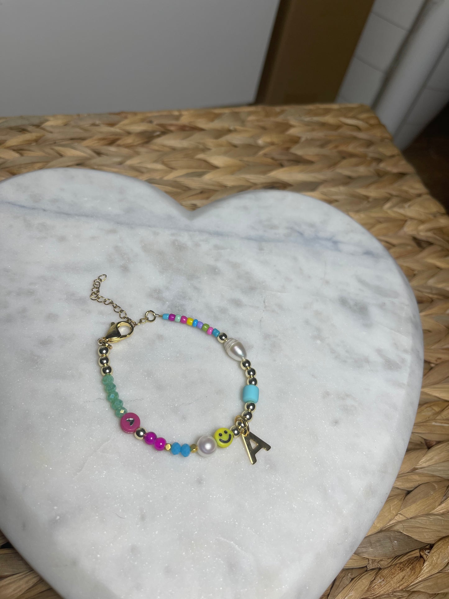 COLORFUL INICIAL BRACELET