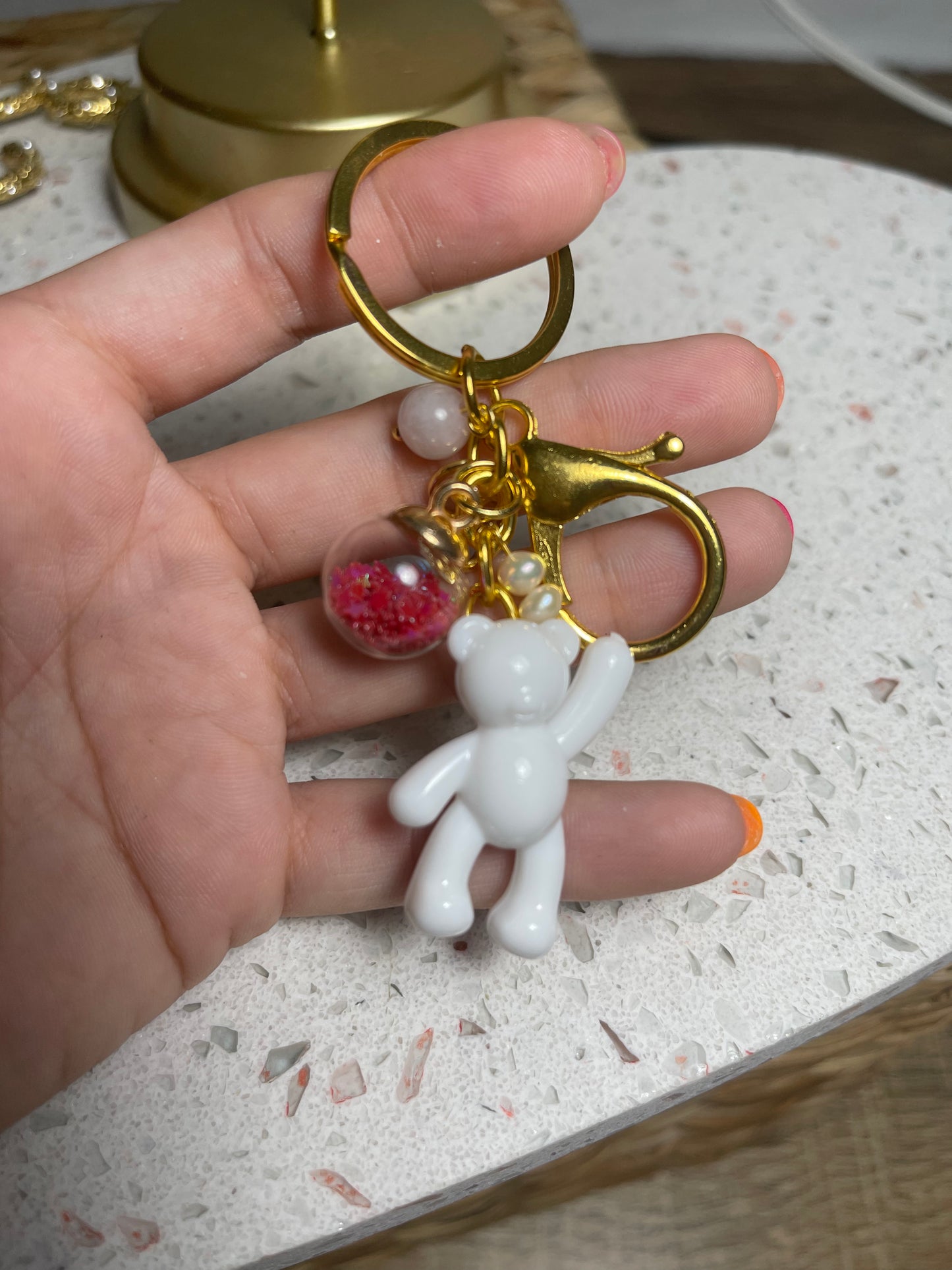 BEAR KEY RING