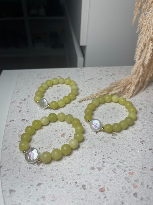 LEMON JADE BRACELET